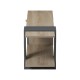 230-000200 Έπιπλο τηλεόρασης Standi pakoworld σε sonoma-ανθρακί 120x25x36.8εκ