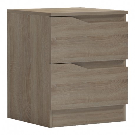 230-000138 Κομοδίνο Verena pakoworld sonoma 40x40x50εκ