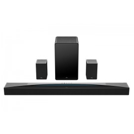 TCL Soundbar 7.1.4 Bluetooth, HDMI και Wi-Fi με Ασύρματο Subwoofer και Τηλεχειριστήριο Μαύρο Q85H