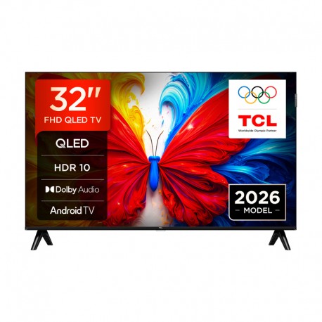 TCL Smart Τηλεόραση 32" Full HD QLED 32S5L HDR (2026) F