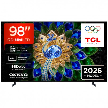 TCL 98A400U Smart Τηλεόραση 98" 4K UHD QD-Mini LED A400U HDR (2026) D