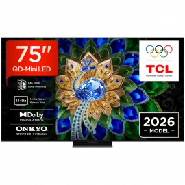 TCL 75A400U Smart Τηλεόραση 75" 4K UHD QD-Mini LED A400U HDR (2026) D