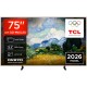 TCL 75A400 Pro Smart Τηλεόραση 75" 4K UHD QD-Mini LED A400 Pro Art HDR (2026) D