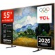 TCL  55A400 Pro Smart Τηλεόραση 55" 4K UHD QD-Mini LED A400 Pro Art HDR (2026) D