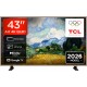 TCL 43A400 Pro Smart Τηλεόραση 43" 4K UHD QD-Mini LED A400 Pro Art HDR (2026) E