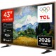 TCL 43A400 Pro Smart Τηλεόραση 43" 4K UHD QD-Mini LED A400 Pro Art HDR (2026) E