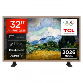 TCL 32A400 Pro Smart Τηλεόραση 32" Full HD Mini LED A400 Pro Art HDR (2026) F