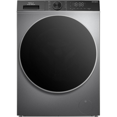 Tesla WF91480TSGR Πλυντήριο Ρούχων 9kg 1400 Στροφών Inverter Motor Ασημί A