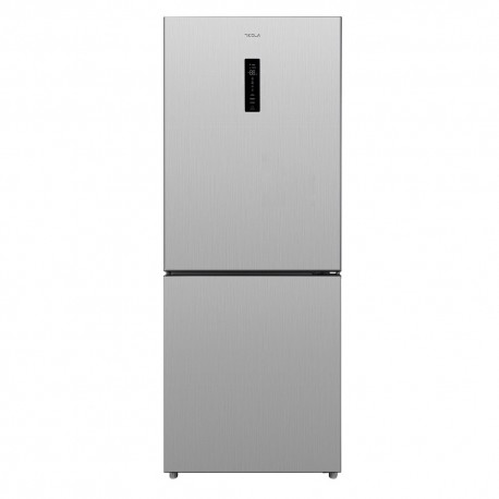 Tesla RC4201FTXE Ψυγειοκαταψύκτης 417lt Total NoFrost Υ185xΠ70.3xΒ67εκ. Inox E