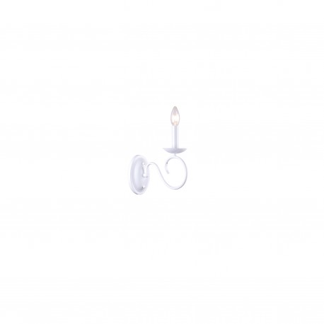 77-3660 C114-1 LARO WALL LAMP WHITE 1Z1
