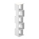 230-000173 Βιβλιοθήκη Cubik pakoworld λευκό 35x30x161εκ