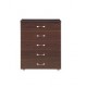 HML 3007 ΣΙΦΙΝΙΕΡΑ ΜΕ 5 ΣΥΡΤΑΡΙΑ WENGE 73X45X89 EK