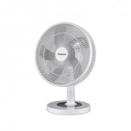 800708 Ανεμιστήρας Επιτραπέζιος PRTF-80708 Primo 16-- 40εκ. Λευκός