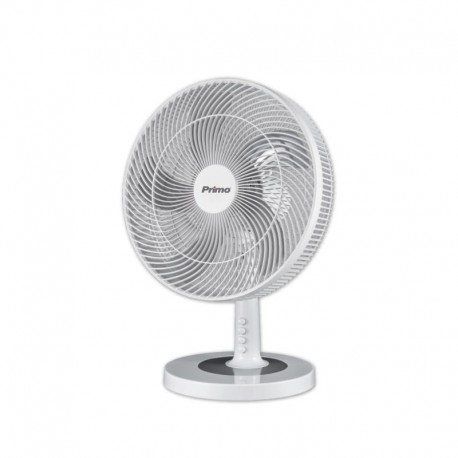 800708 Ανεμιστήρας Επιτραπέζιος PRTF-80708 Primo 16-- 40εκ. Λευκός