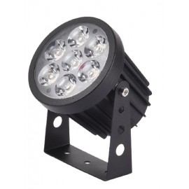 80700415 it-Lighting Crest peak LED 7W RGB CCT Outdoor Wall Lamp Black D:8.5 x 12cm (80700415)