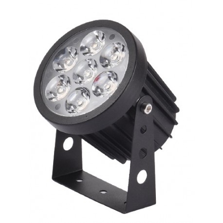 80700515 it-Lighting Crest range LED 12W RGB CCT Outdoor Wall Lamp Black D:8.5 x 12cm (80700515)
