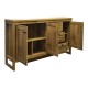 049-000127 Μπουφές Beles pakoworld sonoma 160x40x93.5εκ