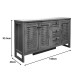 049-000127 Μπουφές Beles pakoworld sonoma 160x40x93.5εκ
