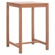 ΤΡΑΠΕΖΙ ΜΠΑΡ ΤΕΤΡΑΓΩΝΟ PRESSCOT HM18113 ΞΥΛΟ TEAK ΣΕ ΦΥΣΙΚΟ 70x70x105Υεκ.