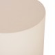 ΤΡΑΠΕΖΙ ΒΟΗΘΗΤΙΚΟ ΣΤΡΟΓΓΥΛΟ KYOKO HM6592.02 ΜΠΕΖ FIBER CEMENT Φ40x43Υεκ.