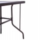 ΣΕΤ ΤΡΑΠΕΖΑΡΙΑΣ 5ΤΜΧ ADAM HM10897.02 ΤΡΑΠΕΖΙ 110x60εκ & 4 ΠΟΛΥΘΡΟΝΕΣ--ΚΑΦΕ