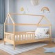 ΕΚ701,4 DREAM τ.Montessori Παιδικό Κρεβάτι, για Στρώμα 90x190cm, Ξύλο Πεύκου Απόχρωση Φυσικό