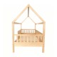 ΕΚ701,4 DREAM τ.Montessori Παιδικό Κρεβάτι, για Στρώμα 90x190cm, Ξύλο Πεύκου Απόχρωση Φυσικό
