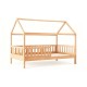 ΕΚ701,4 DREAM τ.Montessori Παιδικό Κρεβάτι, για Στρώμα 90x190cm, Ξύλο Πεύκου Απόχρωση Φυσικό