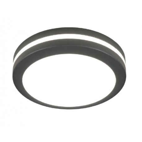 80301140 it-Lighting Klamath LED 36W 3CCT Outdoor Ceiling Light Anthracite D:30cmx5,2cm (80301140)