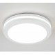 80301220 it-Lighting Klamath mega LED 48W 3CCT Outdoor Ceiling Light White D:40cmx5,2cm (80301220)