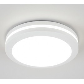80301220 it-Lighting Klamath mega LED 48W 3CCT Outdoor Ceiling Light White D:40cmx5,2cm (80301220)