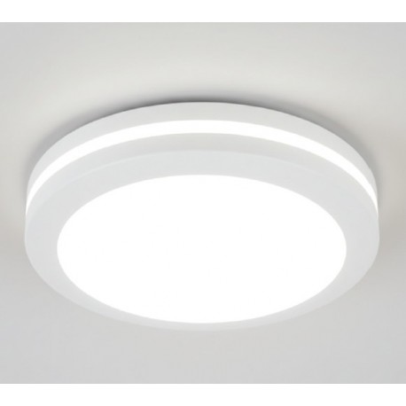 80301220 it-Lighting Klamath mega LED 48W 3CCT Outdoor Ceiling Light White D:40cmx5,2cm (80301220)