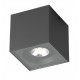 80301044 it-Lighting Monument 1xGU10 Outdoor Down Wall Lamp Anthracite D:8cm (80301044)