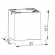 80301044 it-Lighting Monument 1xGU10 Outdoor Down Wall Lamp Anthracite D:8cm (80301044)