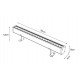 80700115 it-Lighting Acadia mini LED 12W RGB 3CCT Wall Washer Silver D:30cm (80700115)
