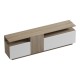 230-000122 Έπιπλο τηλεόρασης Vendora pakoworld σε sonoma-λευκή απόχρωση 150x29.5x46.3εκ