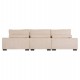 ΚΑΝΑΠΕΣ ΔΕΞΙΑ ΓΩΝΙΑ CRANFIELD HM3287.02R ΜΠΕΖ ΡΙΓΕ ΥΦΑΣΜΑ 315x167(γωνία)x67Υεκ.