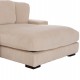 ΚΑΝΑΠΕΣ ΔΕΞΙΑ ΓΩΝΙΑ CRANFIELD HM3287.02R ΜΠΕΖ ΡΙΓΕ ΥΦΑΣΜΑ 315x167(γωνία)x67Υεκ.