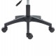 ΚΑΡΕΚΛΑ ΓΡΑΦΕΙΟΥ ZENITH HM1225.01 PP & MESH ΥΦΑΣΜΑ--ΜΑΥΡΟ 60x60x92-100Υεκ