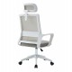 ΚΑΡΕΚΛΑ ΓΡΑΦΕΙΟΥ VELOCITY HM1229.02 ΛΕΥΚΟ PP--ΑΝΟΙΧΤΟ ΓΚΡΙ MESH 61x62x123Υεκ