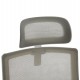 ΚΑΡΕΚΛΑ ΓΡΑΦΕΙΟΥ VELOCITY HM1229.02 ΛΕΥΚΟ PP--ΑΝΟΙΧΤΟ ΓΚΡΙ MESH 61x62x123Υεκ