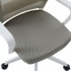 ΚΑΡΕΚΛΑ ΓΡΑΦΕΙΟΥ VELOCITY HM1229.02 ΛΕΥΚΟ PP--ΑΝΟΙΧΤΟ ΓΚΡΙ MESH 61x62x123Υεκ