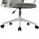 ΚΑΡΕΚΛΑ ΓΡΑΦΕΙΟΥ VELOCITY HM1229.02 ΛΕΥΚΟ PP--ΑΝΟΙΧΤΟ ΓΚΡΙ MESH 61x62x123Υεκ