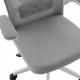 ΚΑΡΕΚΛΑ ΓΡΑΦΕΙΟΥ FLOATER HM1230.02 ΛΕΥΚΟ PP--ΑΝΟΙΧΤΟ ΓΚΡΙ MESH 62x62x106-116Υεκ