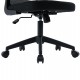 ΚΑΡΕΚΛΑ ΓΡΑΦΕΙΟΥ FLOATER HM1230.01 ΜΑΥΡO MESH & PP 62x62x106-116Υεκ