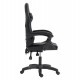 ΚΑΡΕΚΛΑ GAMING STRATUS HM1231.01 ΜΑΥΡΟ PVC--ΜΕ ΜΑΞIΛΑΡΑΚΙΑ ΜΕΣΗΣ/ΚΕΦΑΛΗΣ 62x62x119Υεκ