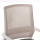 ΚΑΡΕΚΛΑ ΕΠΙΣΚΕΠΤΗ CASTER HM1228.02 ΛΕΥΚΟ ΜΕΤΑΛΛΟ/PP--ΑΝΟΙΧΤΟ ΓΚΡΙ MESH 58x56x93Υεκ