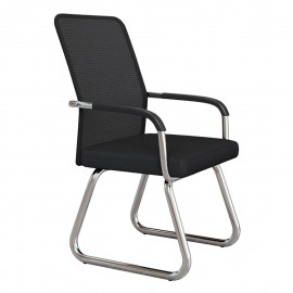 ΚΑΡΕΚΛΑ ΕΠΙΣΚΕΠΤΗ STED HM1232.01 ΜΑΥΡO MESH--ΠΟΔΙΑ/ΜΠΡΑΤΣΑ ΧΡΩΜΙΟΥ 55x59x89Υεκ