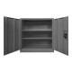 378-000010 Μεταλλικό ντουλάπι Armon pakoworld ανθρακί 90x45x90εκ