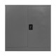 378-000010 Μεταλλικό ντουλάπι Armon pakoworld ανθρακί 90x45x90εκ